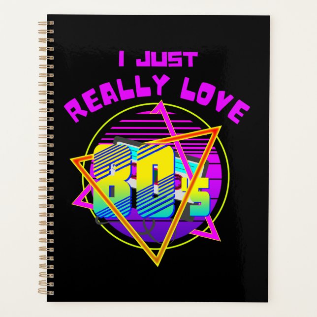 AGENDA EU SIMPLESMENTE AMO OS ANOS 80 (Frente)
