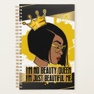 Agenda Eu sou simplesmente linda, melanina, mastigando mu