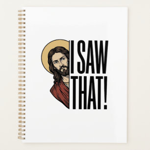 Agenda Eu Vi Aquela Piada Religiosa Engraçada Design Gráf