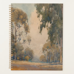 Agenda Eucalipto (1922) - Delicado Aquarela Botânica