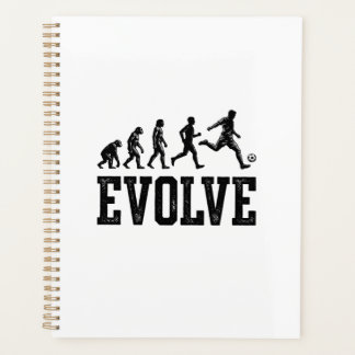 Agenda Evolução do Futebol Camisa Vintage Vetor Design_1