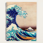 Agenda Excelente Wave Off Kanagawa Vintage Arte Japonesa<br><div class="desc">Katsushika Hokusai A onda de Excelentes de Kanagawa (1830) A onda de Excelentes de Kanagawa, também conhecida como A onda de Excelentes ou simplesmente A onda, é um ukiyo-e do artista japonês Hokusai, publicado entre 1830 e 1833 no final do período Edo como o primeiro em Hokusai's Série 36 Vistas...</div>