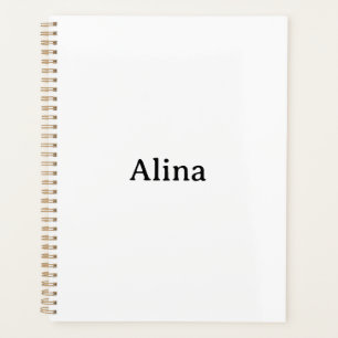 Agenda excluir texto adicionar próprio design padrão 8,5″