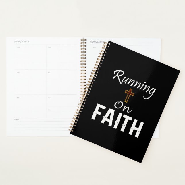 Agenda Executando em Faith Runner (Exibição)