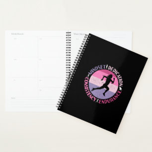 Agenda Executando Mindset - Cota de Resistência Girly Run