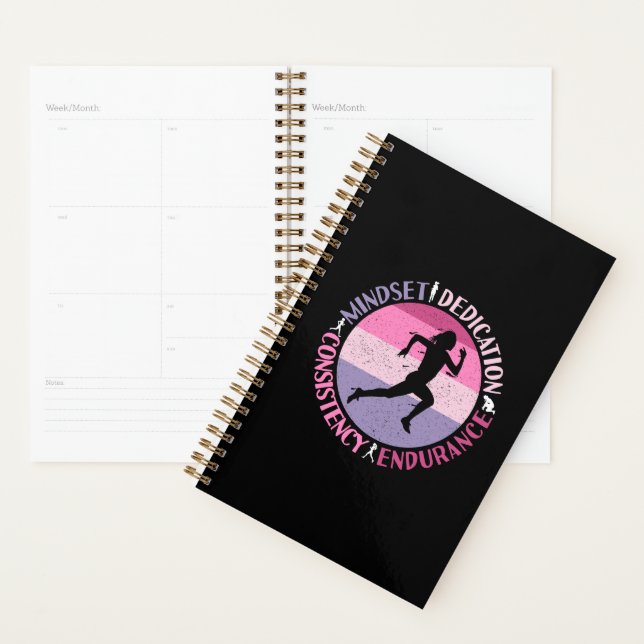 Agenda Executando Mindset - Cota de Resistência Girly Run (Exibição)