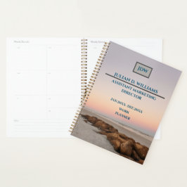 Agenda Executivo Empresarial de Trabalho em Praia Sunset