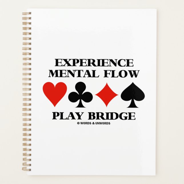 Agenda Experiência Fluxo Mental Jogue Bridge (Frente)