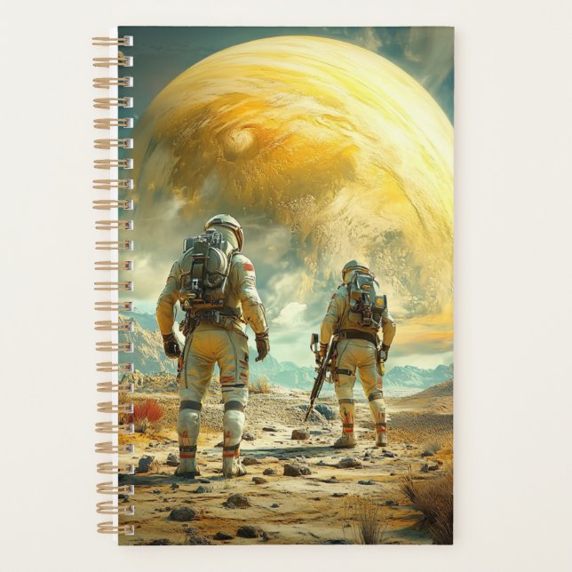 Agenda Exploração do Planeta de alienígena (Frente)