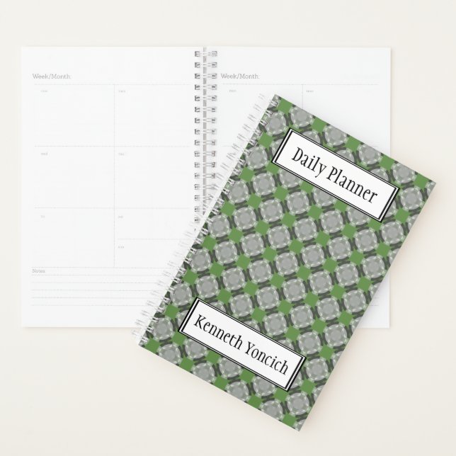 Agenda Fade Circle Grid de Kenneth Yoncich (Exibição)