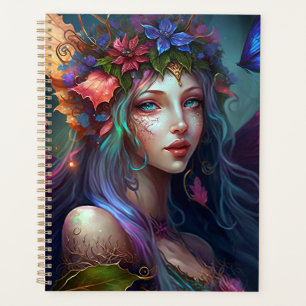 Agenda Fairy Girl Fantasy Art Planner