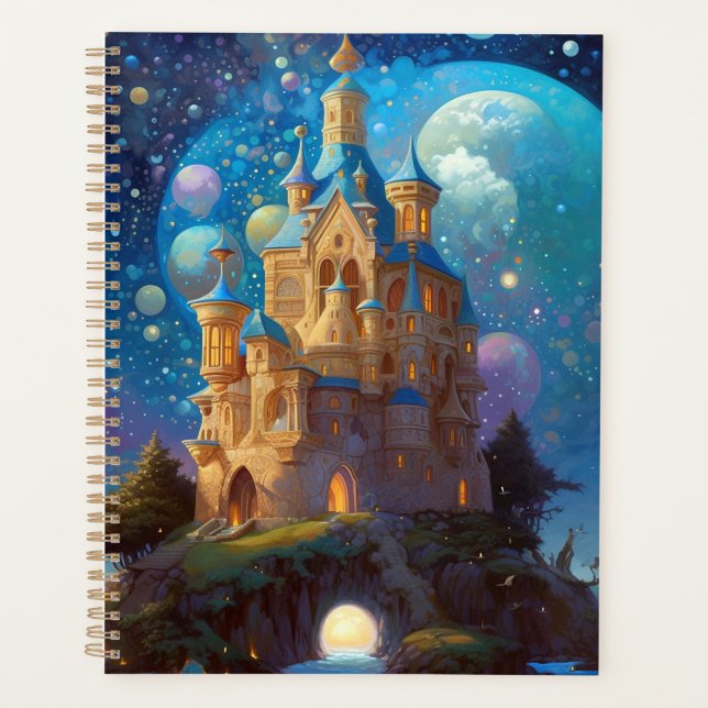 Agenda Fairy Tale Castle Fantasy Art (Frente)