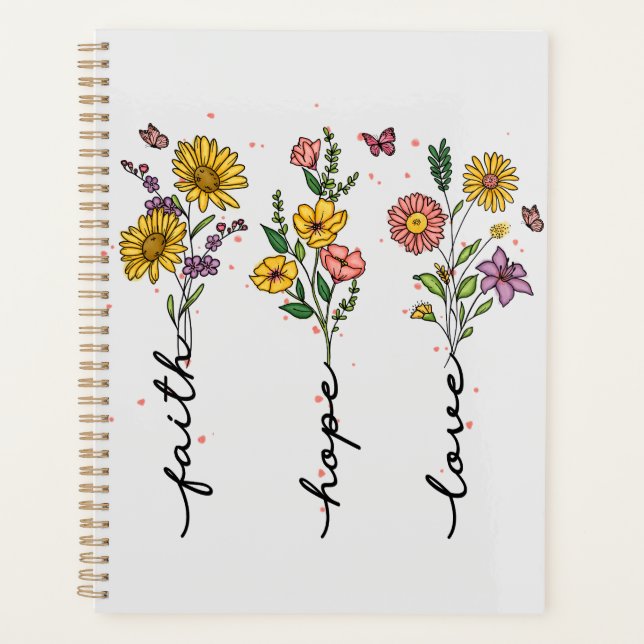 Agenda Faith-Hope-Love (Frente)