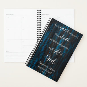 Agenda Faith Inspirou Planner - Ephesianos 2:8-9