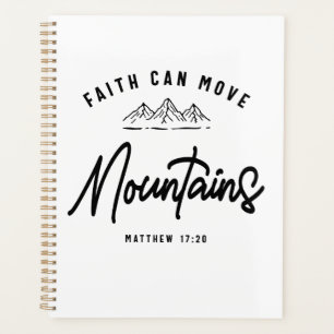 Agenda Faith Move Montanhas Matthew 17:20 Christian