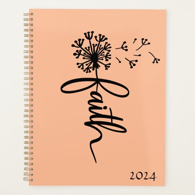 Agenda Faith Peach Planner (Frente)