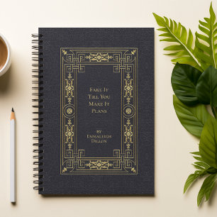 Agenda Falar Até Que Você Faça Vintage Livro Elegante