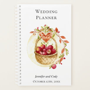 Agenda Fall Watercolor Autumn Harvest Wedding 2 Foto