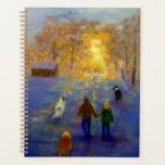 Agenda Family Time<br><div class="desc">A family of Tri,  White and Sable rough collies walking through snow with their people.  CWB logo is on the woman's jacket. Family time was created for and donated to ColliesWithoutBorders by www.fostermoments.com. 

Every purchase helps a collie in need.  To learn more about our organization visit our website www.ColilesWithoutBorders.org</div>