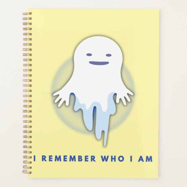 Agenda Fantasma Bonita - Lembro-Me De Quem Sou (Frente)