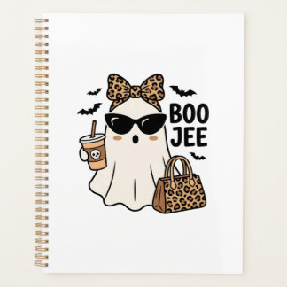 Agenda Fantasma Boo Jee Halloween Arco de Leopardo Design