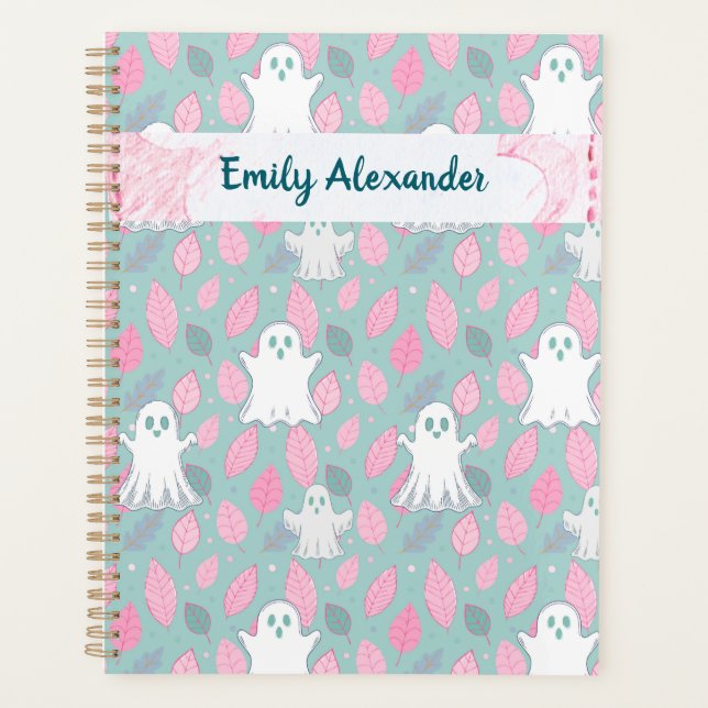 Agenda Fantasma de Cubo Personalizado (Frente)