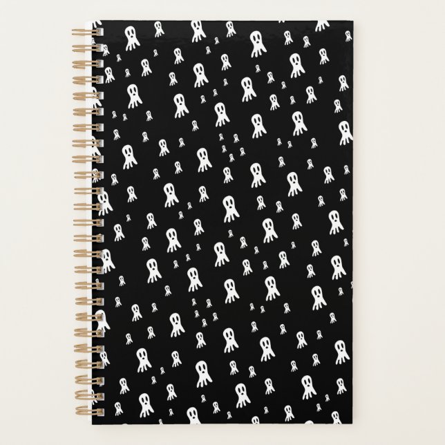 Agenda Fantasmas do Dia das Bruxas Escuros (Frente)