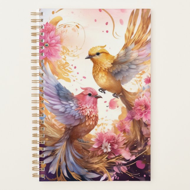 Agenda Fantasy Colorful Bird (Frente)