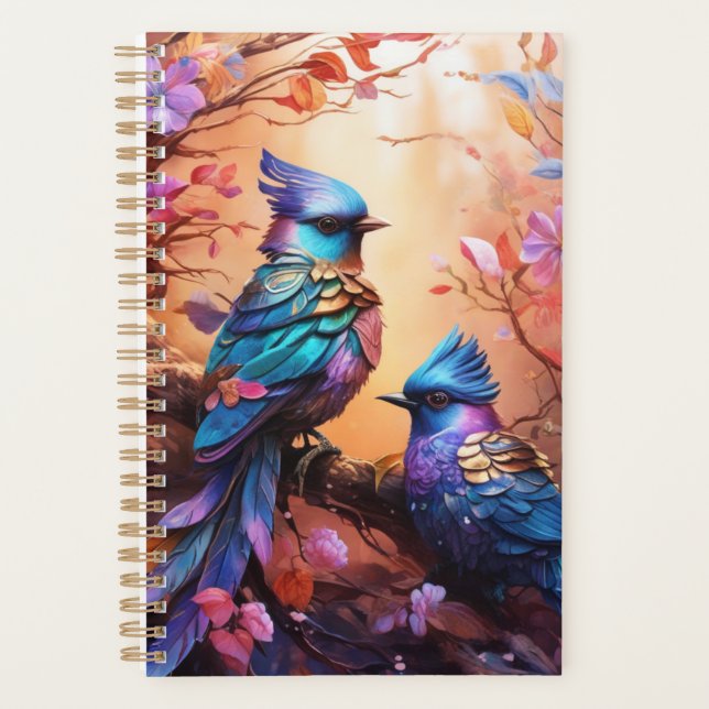 Agenda Fantasy Colorful Bird (Frente)