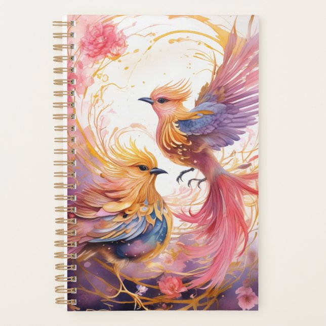 Agenda Fantasy Colorful Bird (Frente)