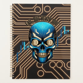 Agenda Fantasy Design | Crypto Btc | Motivation | Blue