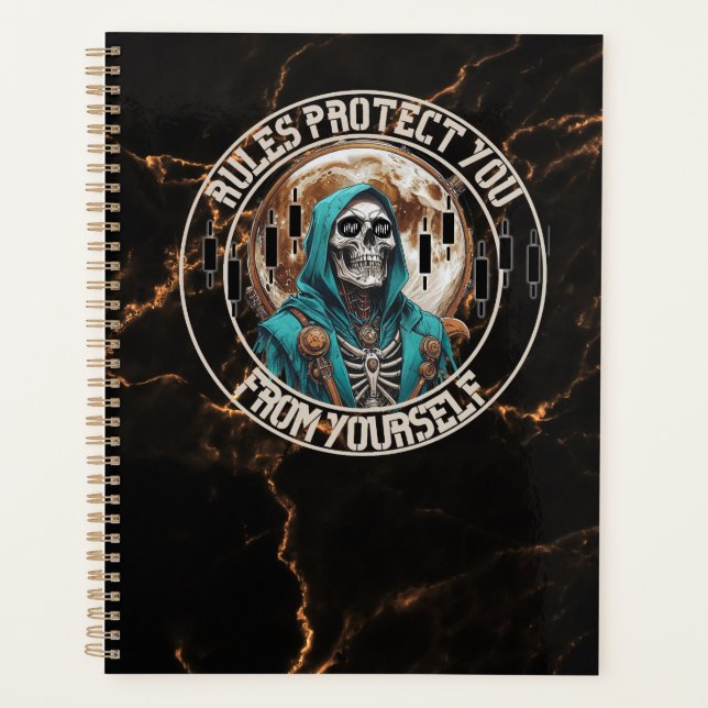Agenda Fantasy Design marble | Grim Reaper | Motivation (Frente)