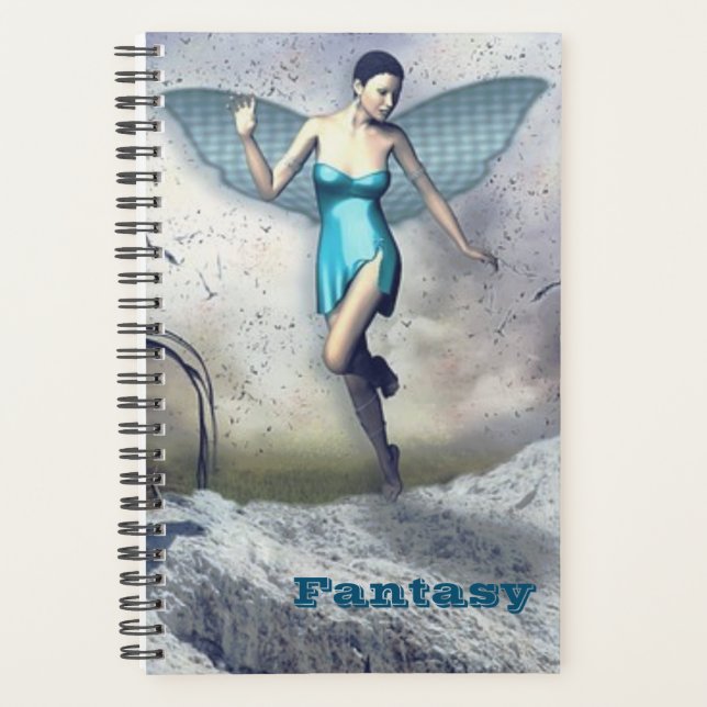 Agenda FANTASY, Diário Místico Elf Fairy (Frente)