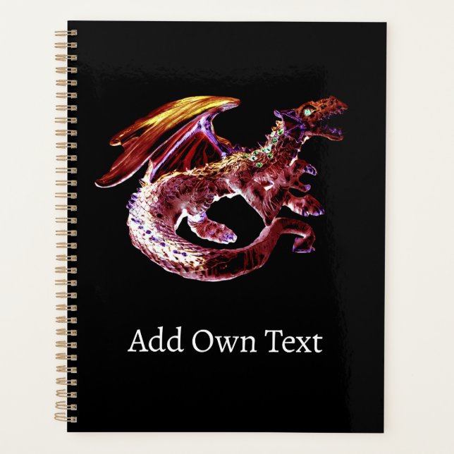 Agenda Fantasy Ruby Reds Dragon (Frente)