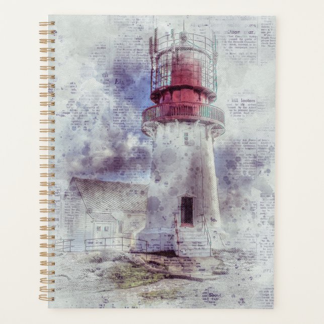 Agenda Farol Vintage  (Frente)