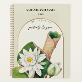 Agenda Febre de Nascimento Personalizada Mês Julho Água L