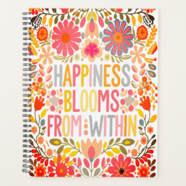 Agenda Felicidade Bloomia de Dentro