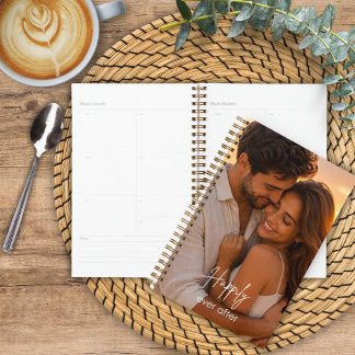 Agenda Felicidade Eterna com Foto Personalizada
