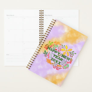 AGENDA FELIZ ANO NOVO PERSONALIZADO 20XX