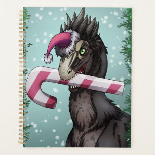 Agenda Feliz Dinossauro de Natal