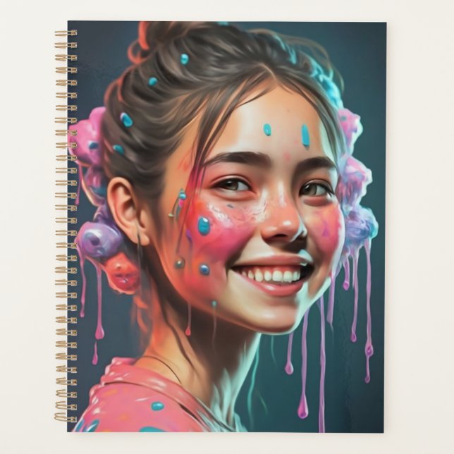 Agenda Feliz Garota (Frente)