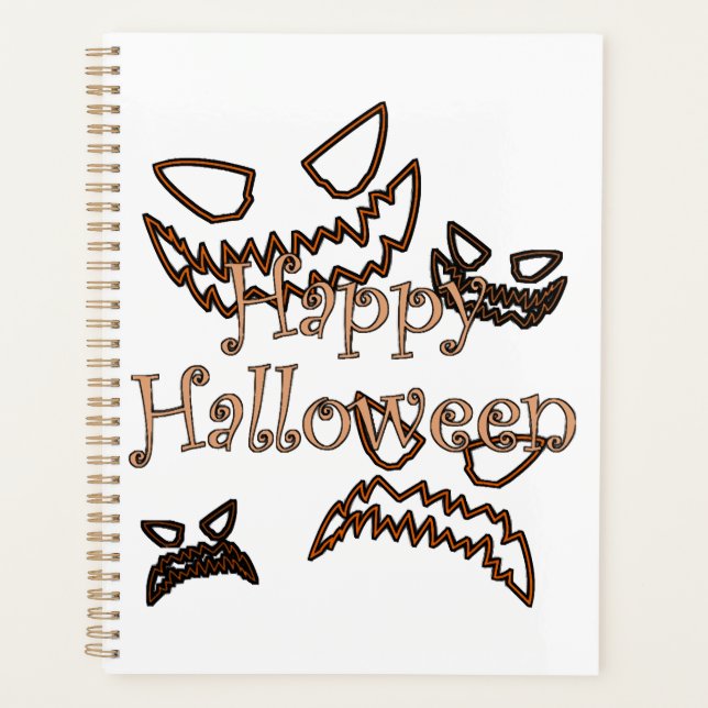 Agenda Feliz Halloween (Frente)