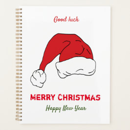 Agenda Feliz Natal minimalista e Ano novo