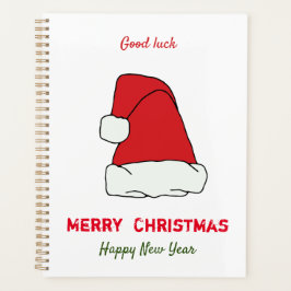 Agenda Feliz Natal minimalista e Ano novo