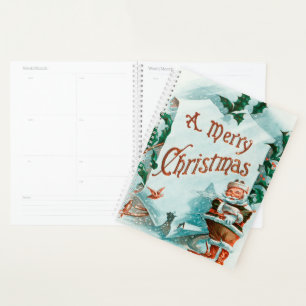 Agenda Feliz Natal Papais noeis Legal Saudação