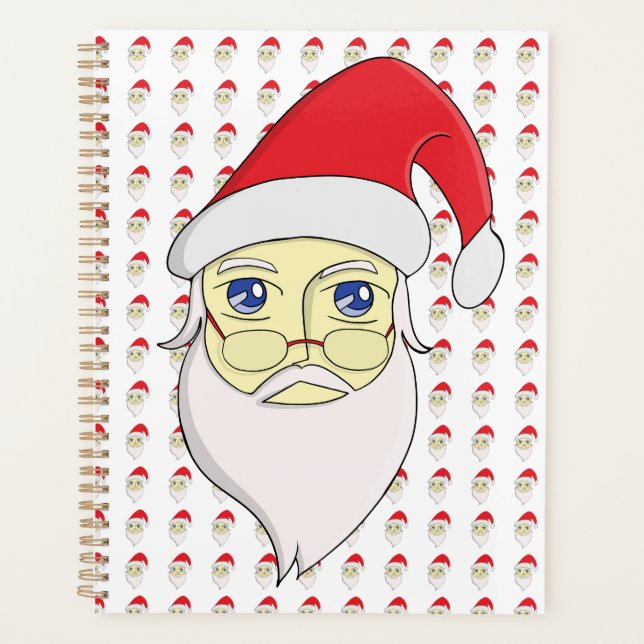 Agenda Feliz Papai noel de Natal (Frente)