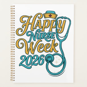 Agenda Feliz Semana das Enfermeiras 2026 Camisa de Esteto