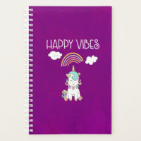 Feliz Vibes Typografia Cute Smiling Unicorn