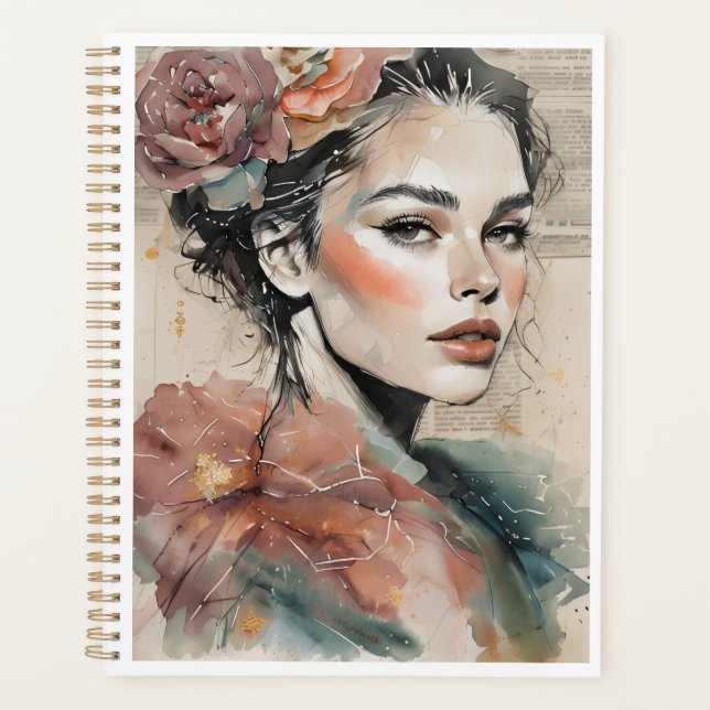 Agenda Feminina Moderna (Frente)