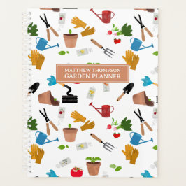 Agenda Ferramentas de jardinagem Plantas Jardineiro Log